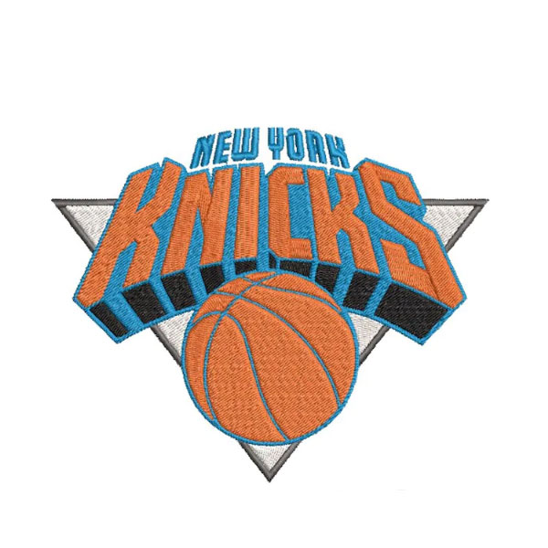 N.Y. KNICKS, Embroidery Design with instant download online, SPORT Embroidery Design. 4 sizes.
